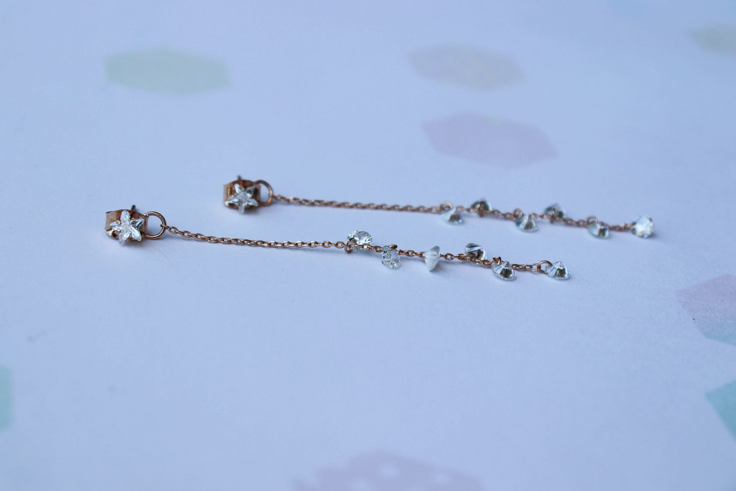 עגילי כוכב קאיה Princess K Jewelry