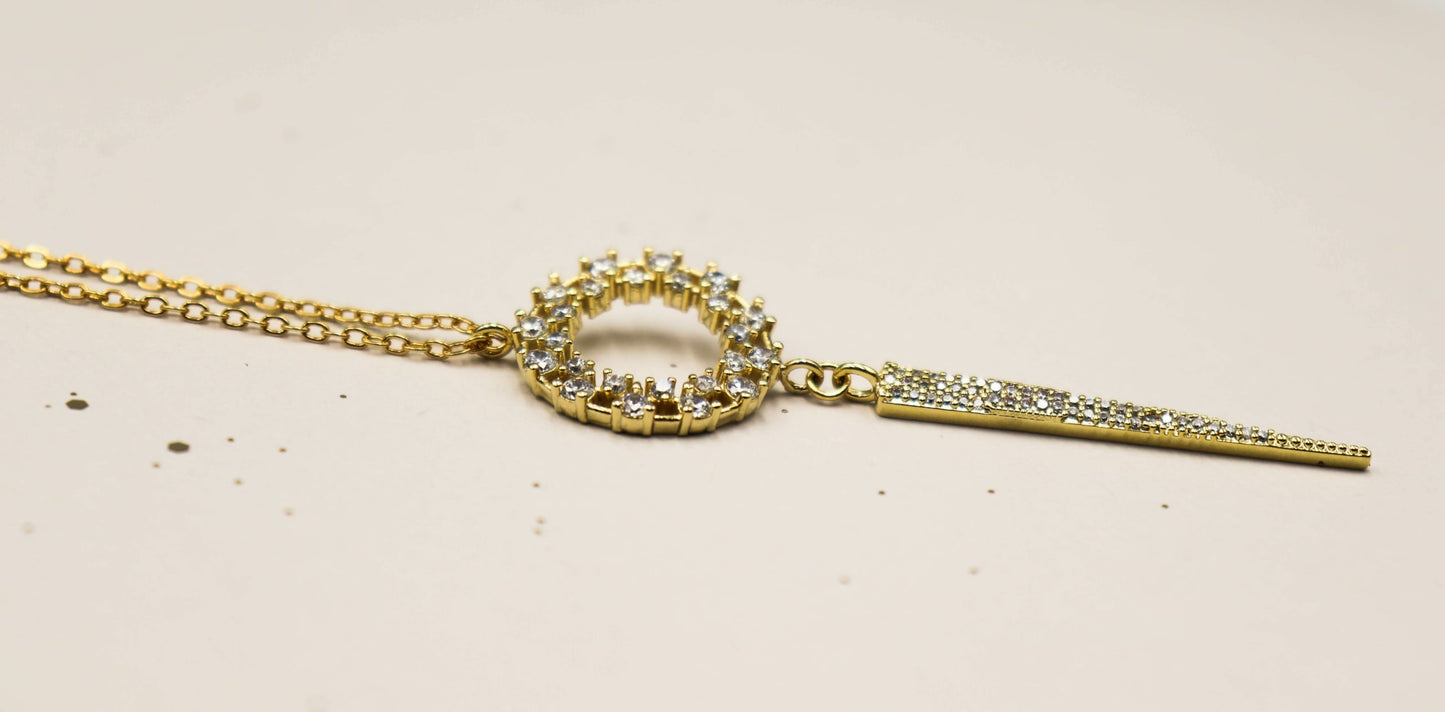שרשרת זהב ארוכה זואי Princess K Jewelry