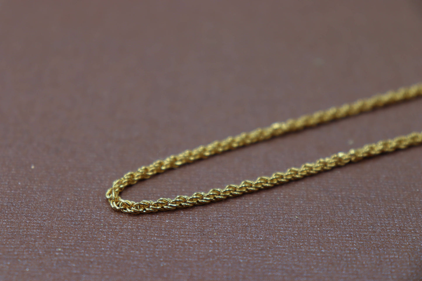 שרשרת חבל זהב קייטי Princess K Jewelry