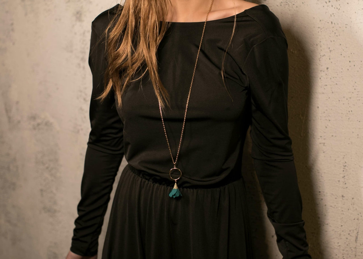 שרשרת פרח זהב בטי Princess K Jewelry