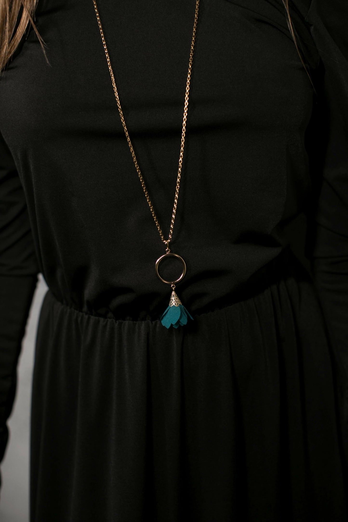 שרשרת פרח זהב בטי Princess K Jewelry