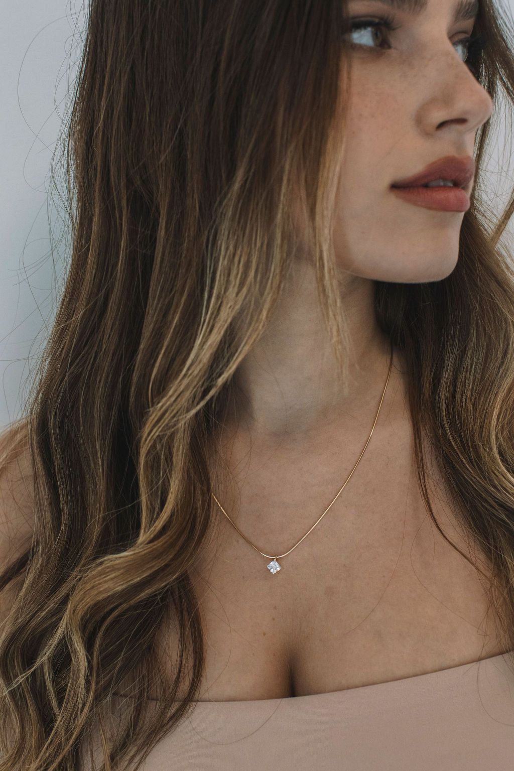 שרשרת בשילוב תליון היילי Princess K Jewelry