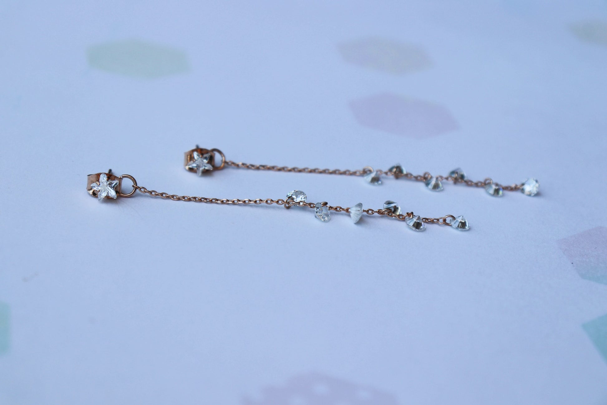 עגילי כוכב קאיה Princess K Jewelry