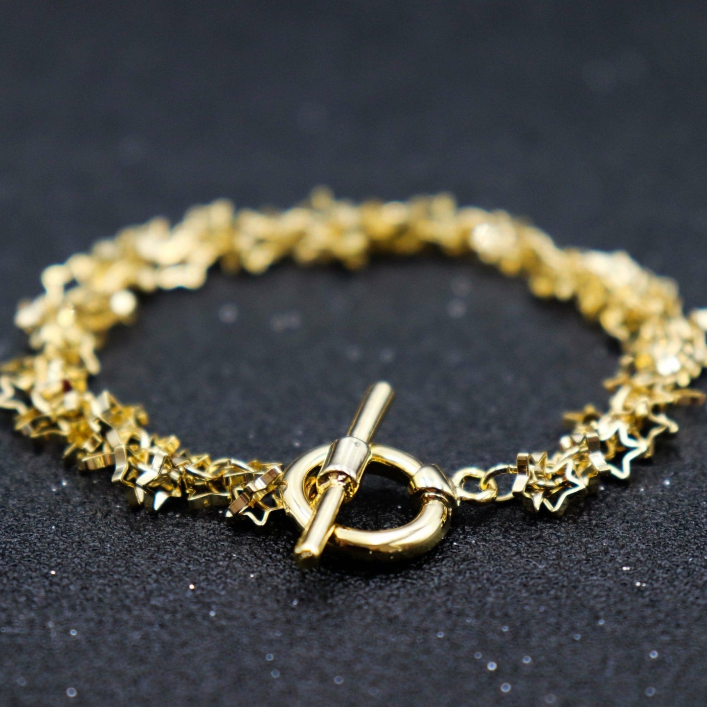 צמיד כוכבים זהב פון Princess K Jewelry