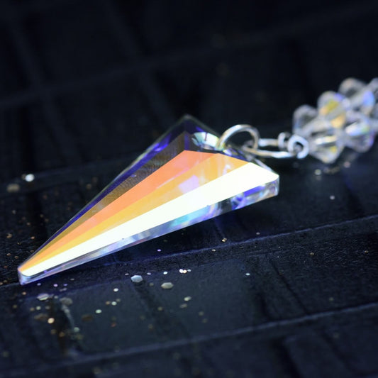 שרשרת משולש כסף ספייק Princess K Jewelry