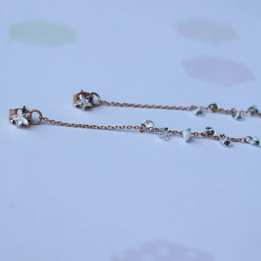 עגילי כוכב קאיה Princess K Jewelry