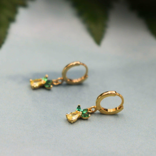 עגילי אננס באהמה מאמא Princess K Jewelry