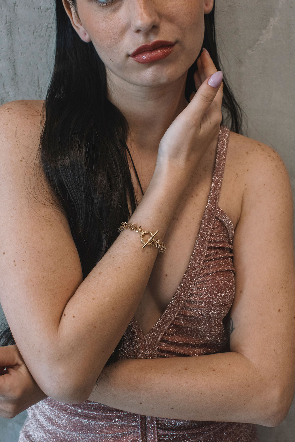 צמיד כוכבים זהב פון Princess K Jewelry
