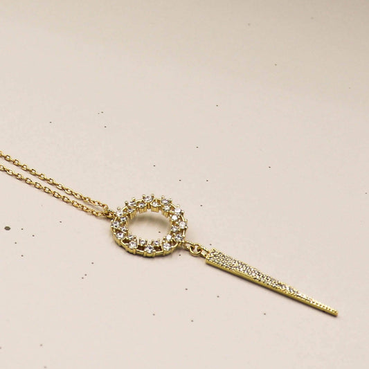 שרשרת זהב ארוכה זואי Princess K Jewelry