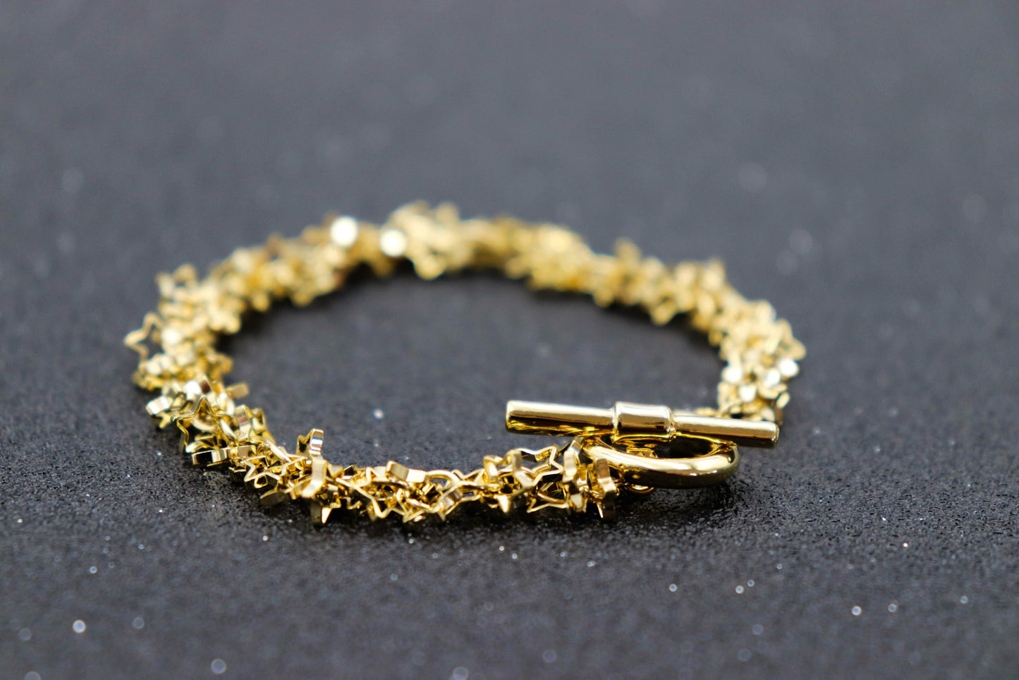 צמיד כוכבים זהב פון Princess K Jewelry