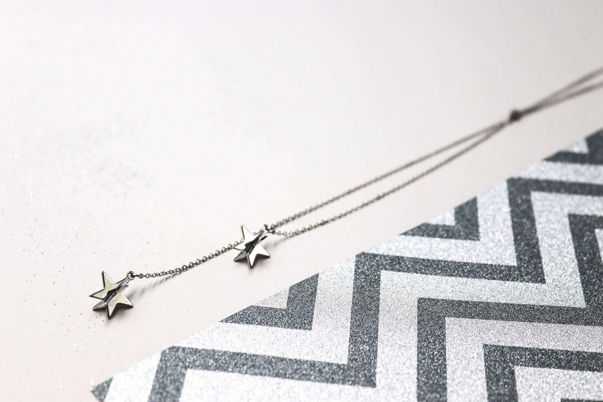 שרשרת כוכבים כסף סקיי Princess K Jewelry