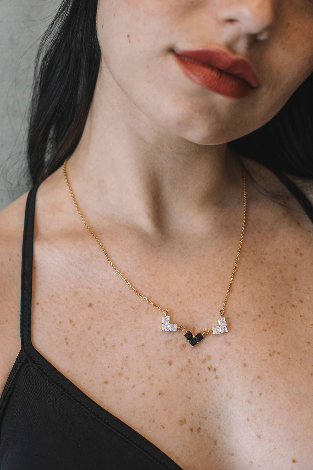 שרשרת לב זהב אניה Princess K Jewelry