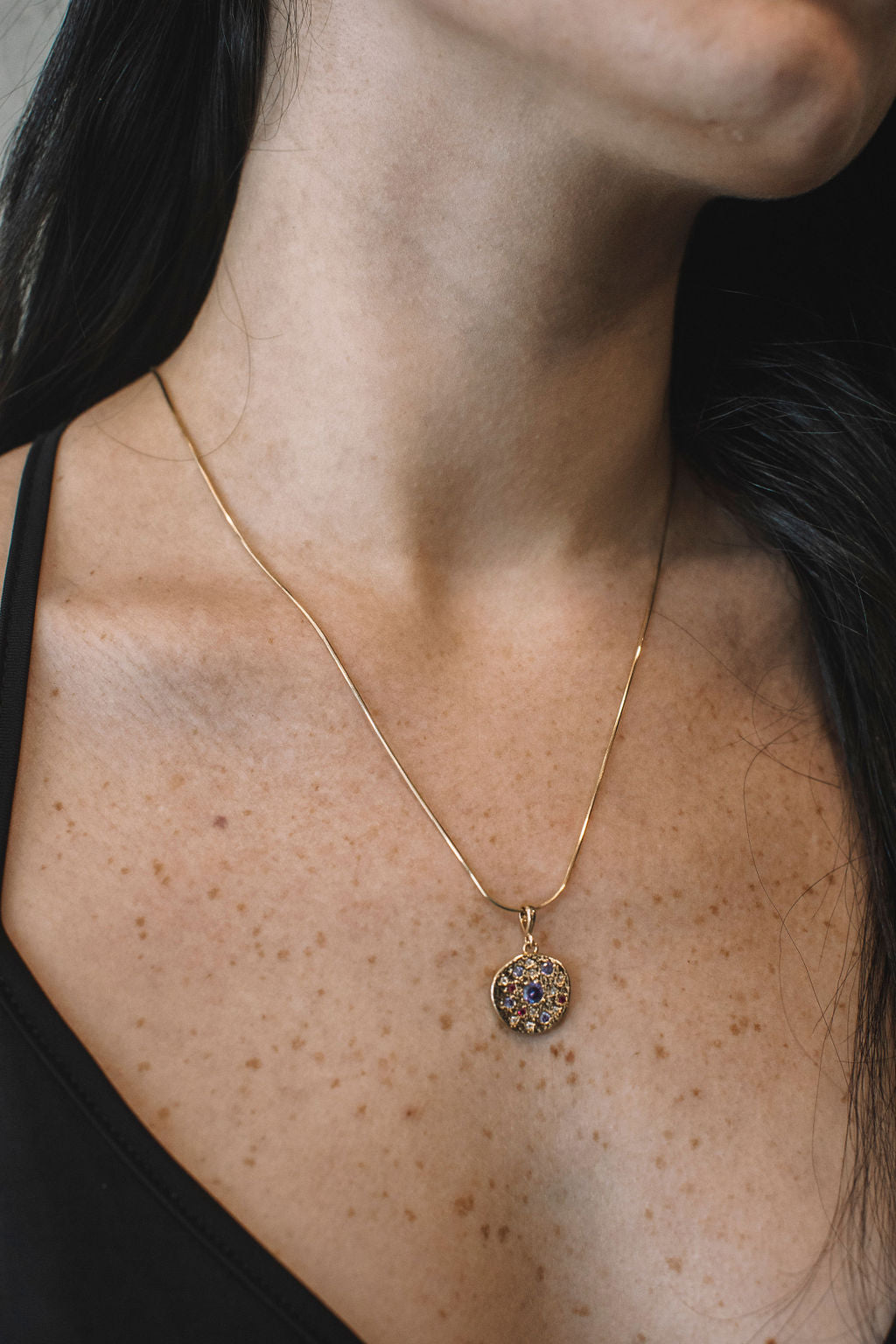 שרשרת זהב אוריינטל קווין Princess K Jewelry