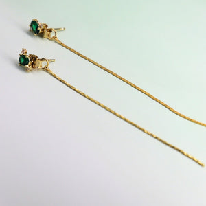 עגילים דו צדדיים